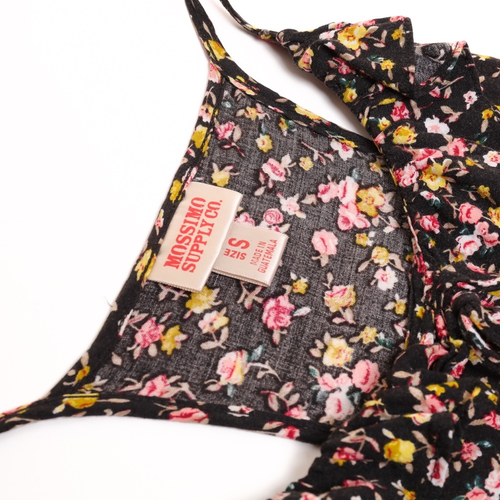 Super cute mossimo flower summer dress S - Picture 3 of 4